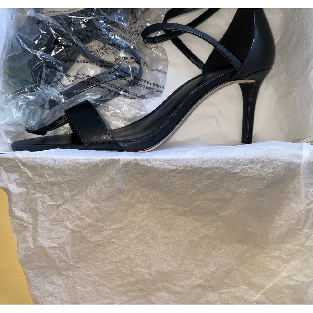 Michael Kors black strap shoe
